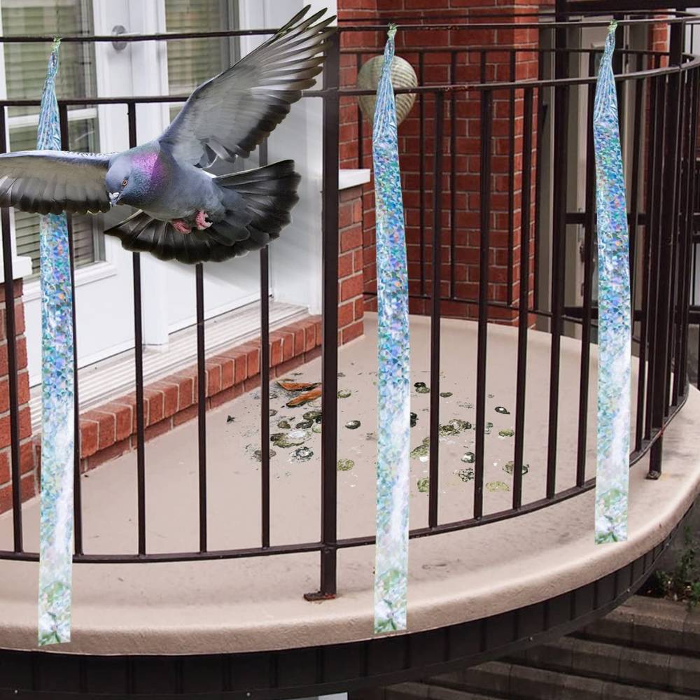 Bird Reflective Tape | Bird Scare Ribbon | Bird Flash Tape - 90m rolls: image 7