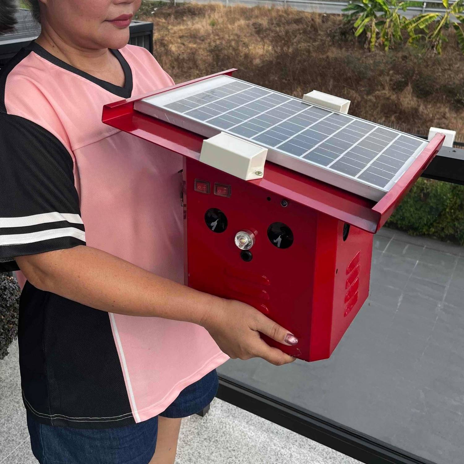 Ultrasonic Bird Repeller | Ultrasonic Repellent For Birds | Solar Powered Bird Deterrent: image 2