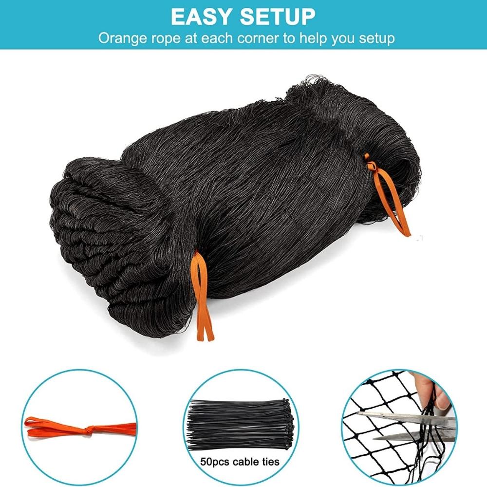 Bird Netting Mesh | Tree Garden Net | Reusable Protective Garden Netting