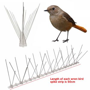 How To Keep Birds Away From Roofs And Gutters With Anti Bird Spikes Bird B Gone Inc